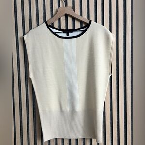St. John Collection - Striped Knit Top